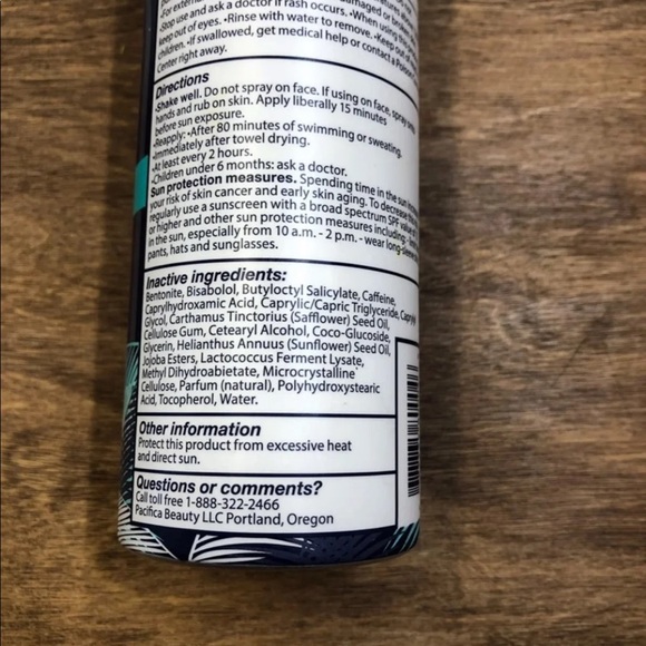 Pacifica coconut probiotic sunscreen spf 30 spray - Picture 4 of 7